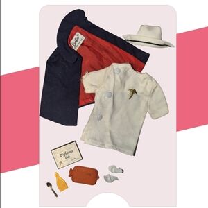 Barbie Navy and Cream Outfit Set with Accessories